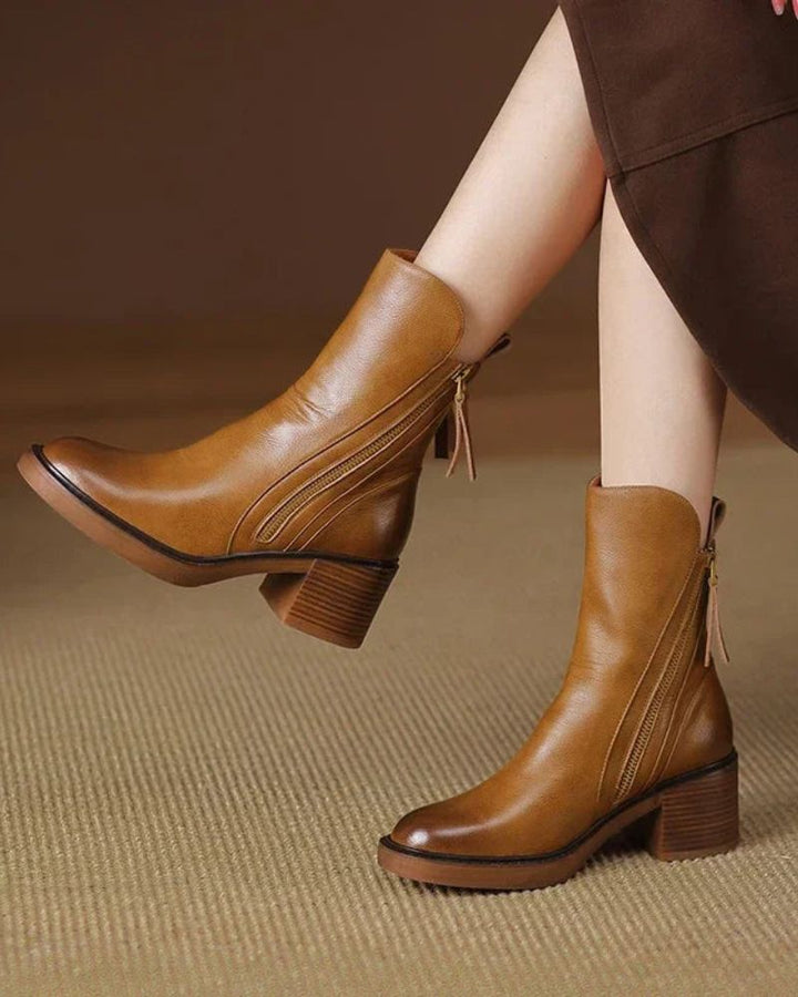 Corvianoir™ | Elegant Ankle Boots