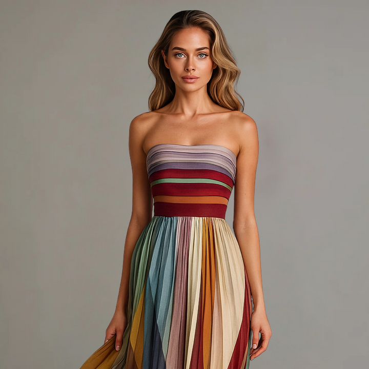 Judith™ | Colourful Maxi Dress