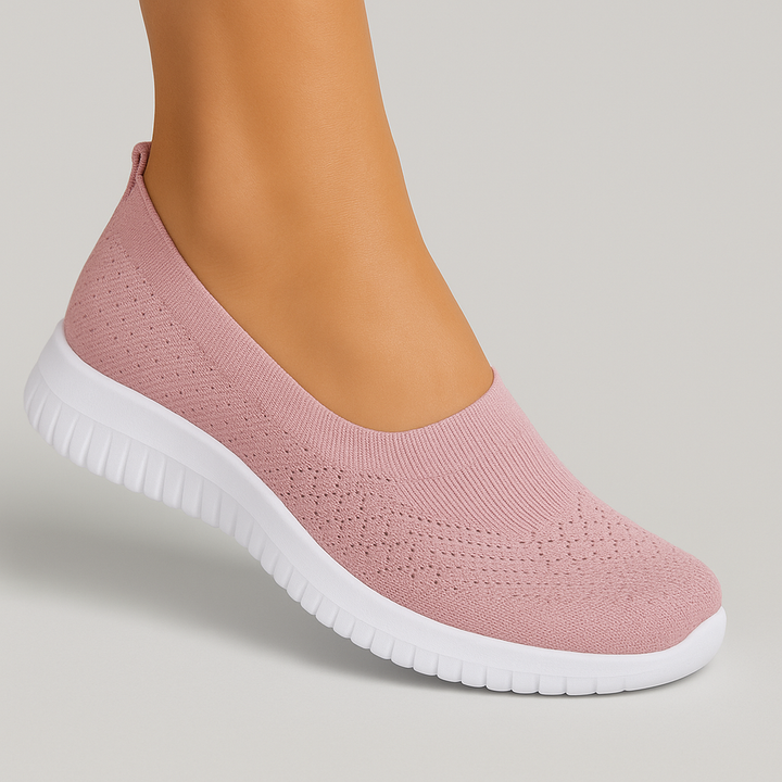 CloudWalk™ - Lightweight Heeled Slip-Ons