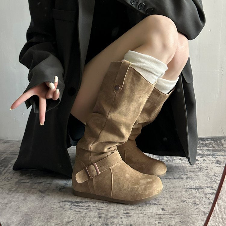 Mya - Flat Sole Orthopedic Boots