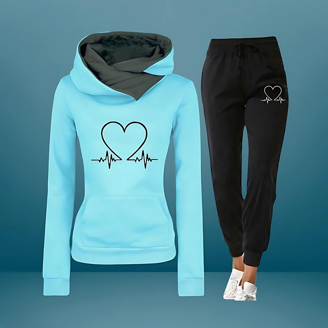 HEARTBEAT | COMFY TWO-PIECE SWEATSUIT