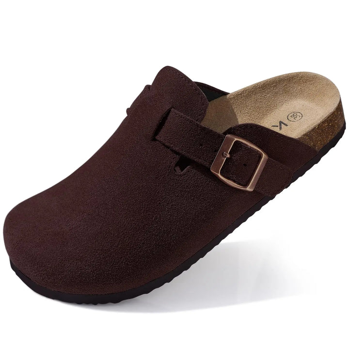 Annabel - Woolen Slip-on Clogs