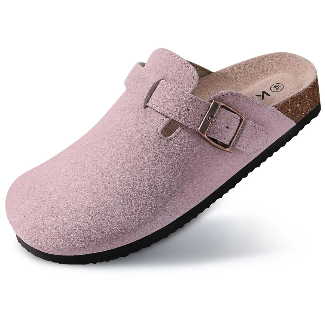 Annabel - Woolen Slip-on Clogs