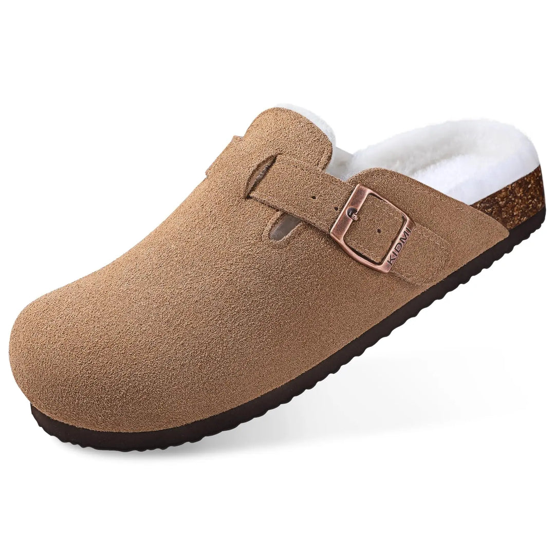 Annabel - Woolen Slip-on Clogs