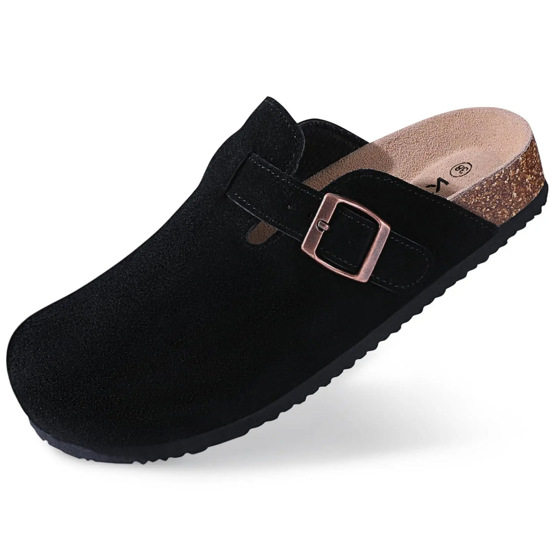 Annabel - Woolen Slip-on Clogs