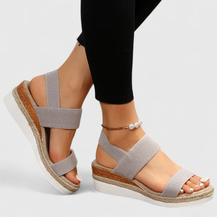 Women Slip-On Sandals Strap Detail