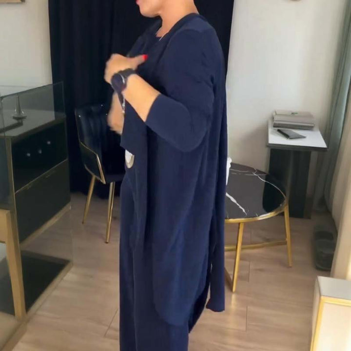 GABRIELLA | 3-Piece Set with Long Cardigan