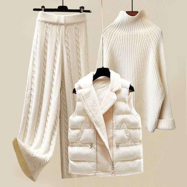 Jane™ | Cozy Knit Three-Piece Set